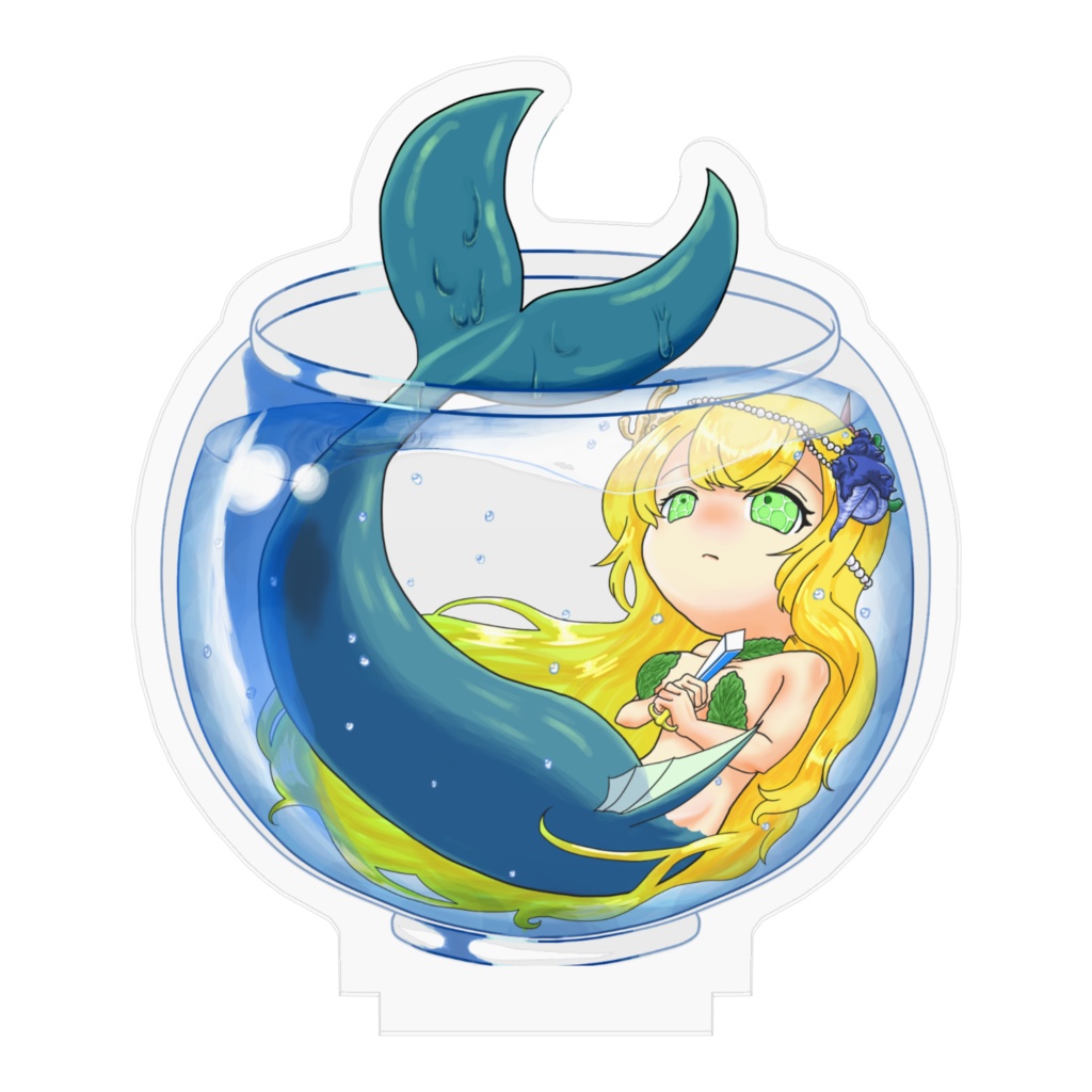 人魚姫アクリルフィギュア