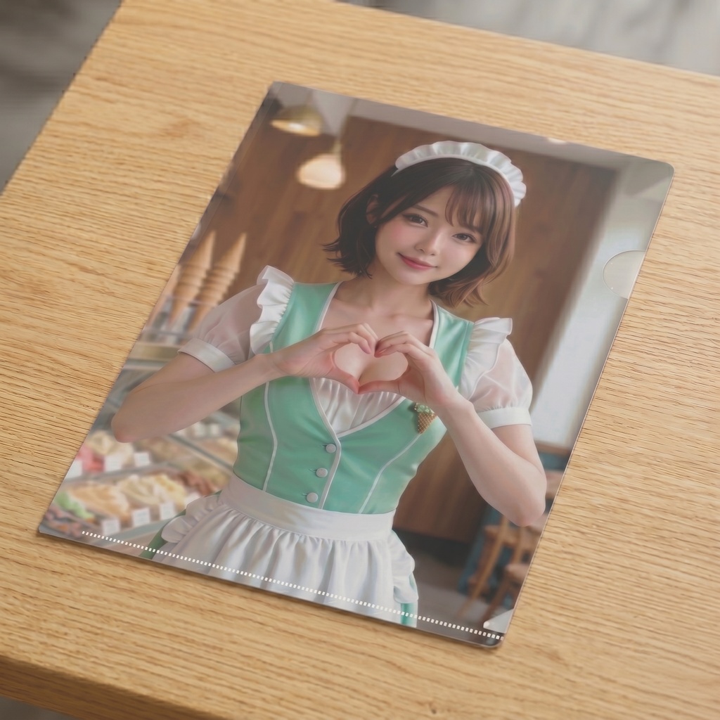 【聴くクリアファイル】涼風 Ver.2 -Mint Sweet Heart-