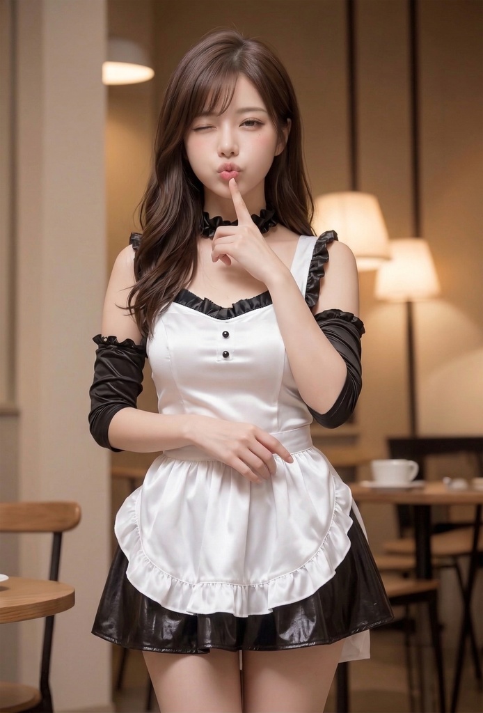 【聴くクリアファイル】琥珀 Ver.1 -White Ruffle Back-