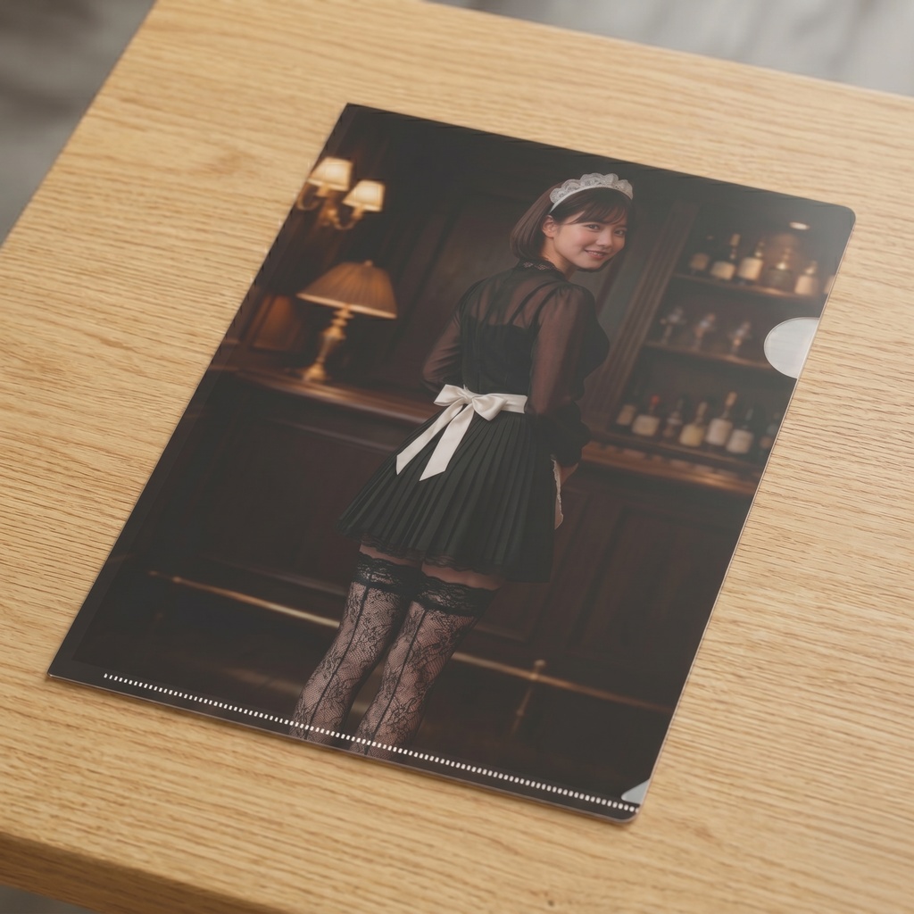 【聴くクリアファイル】玲菜 Ver.1 -Seam Maid-