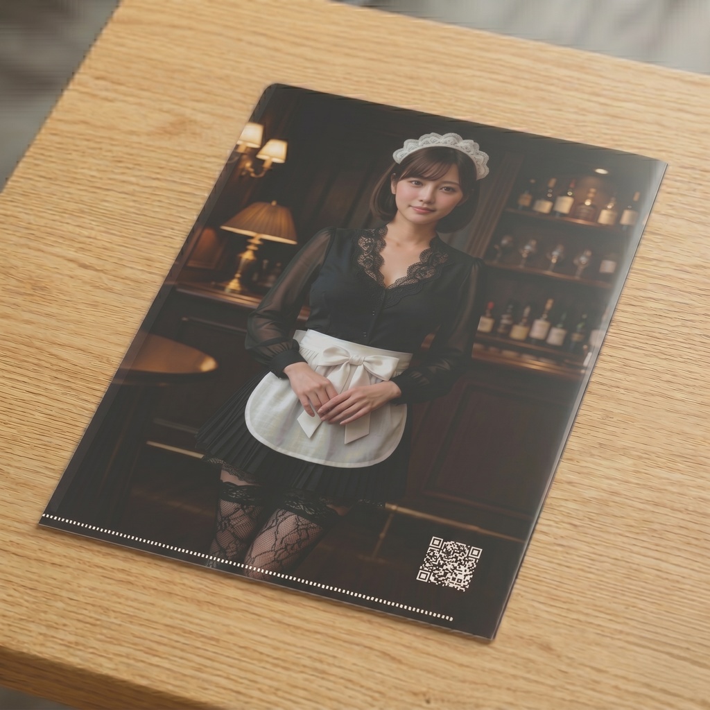 【聴くクリアファイル】玲菜 Ver.1 -Seam Maid-