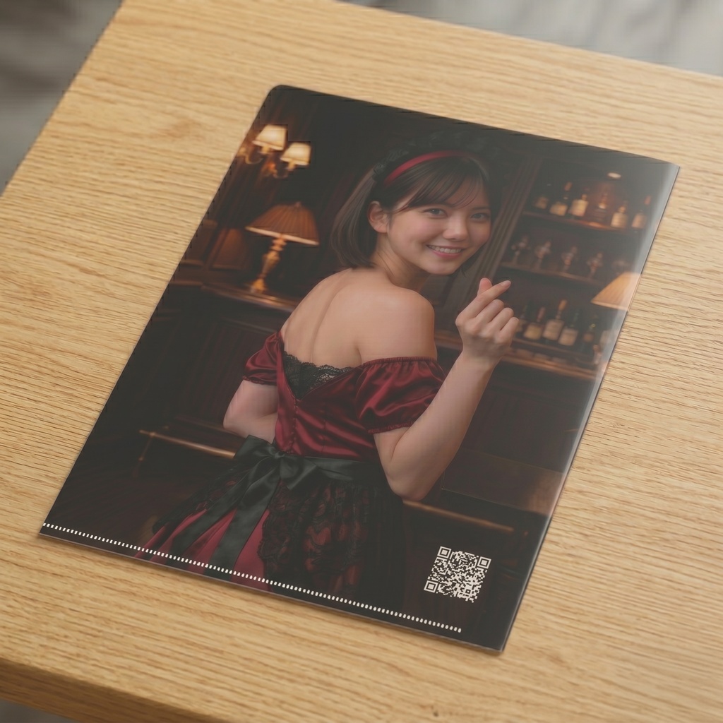 【聴くクリアファイル】玲菜 Ver.2 -Bordeaux Night-