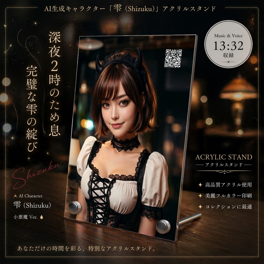 『聴くアクスタ』雫 Vol.1 〜真夜中のカタルシス、小悪魔の微笑み〜