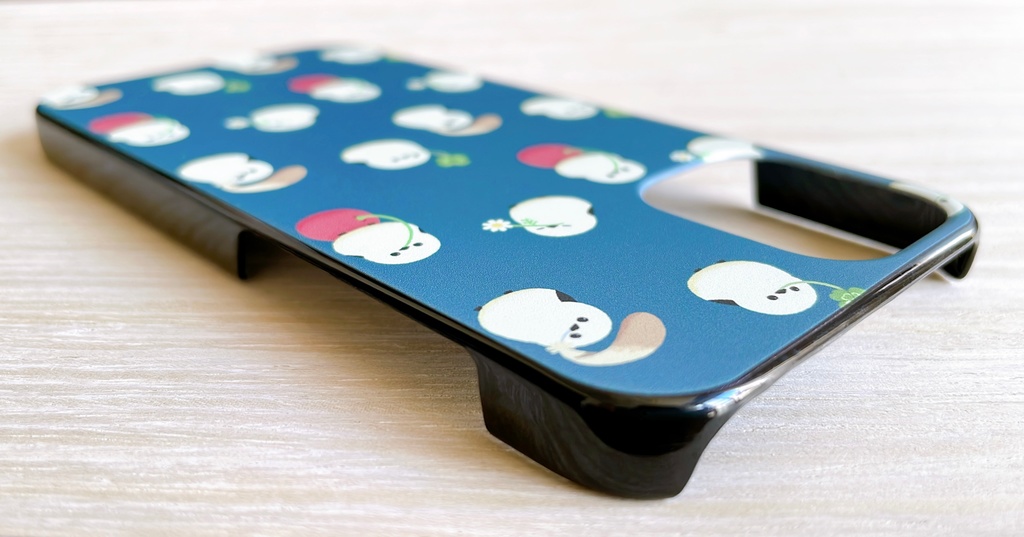 ほぼ全機種対応 シマエナガ スマホケース