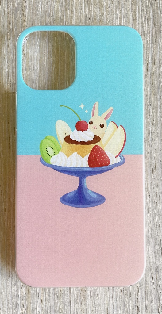 ほぼ全機種対応 うさぎアラモード スマホケース