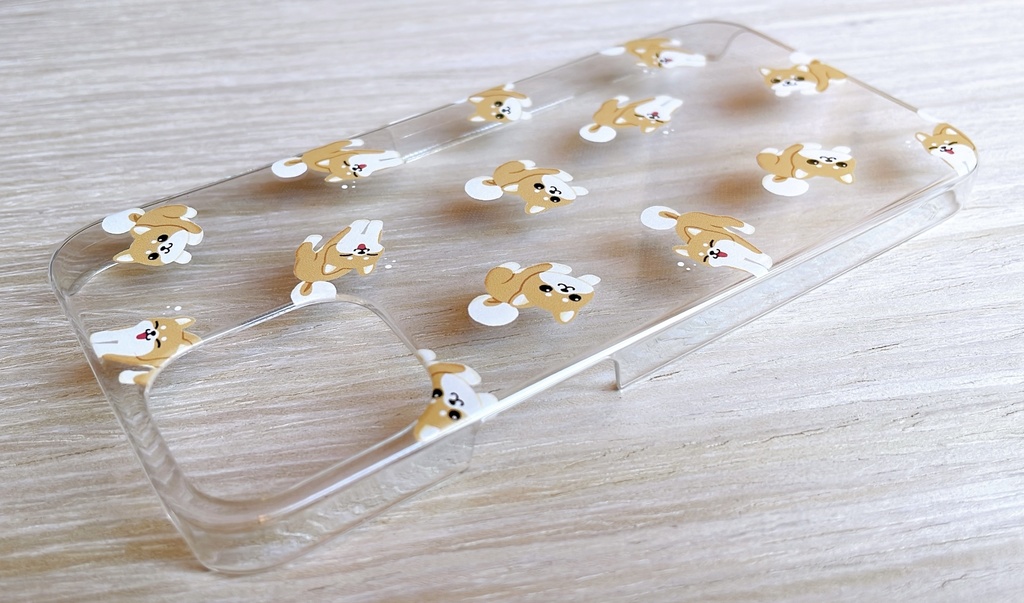 ほぼ全機種対応 柴ちゃんいっぱい スマホケース