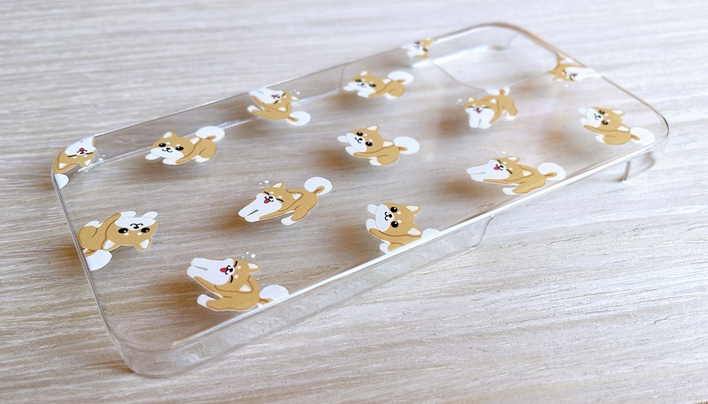 ほぼ全機種対応 柴ちゃんいっぱい スマホケース