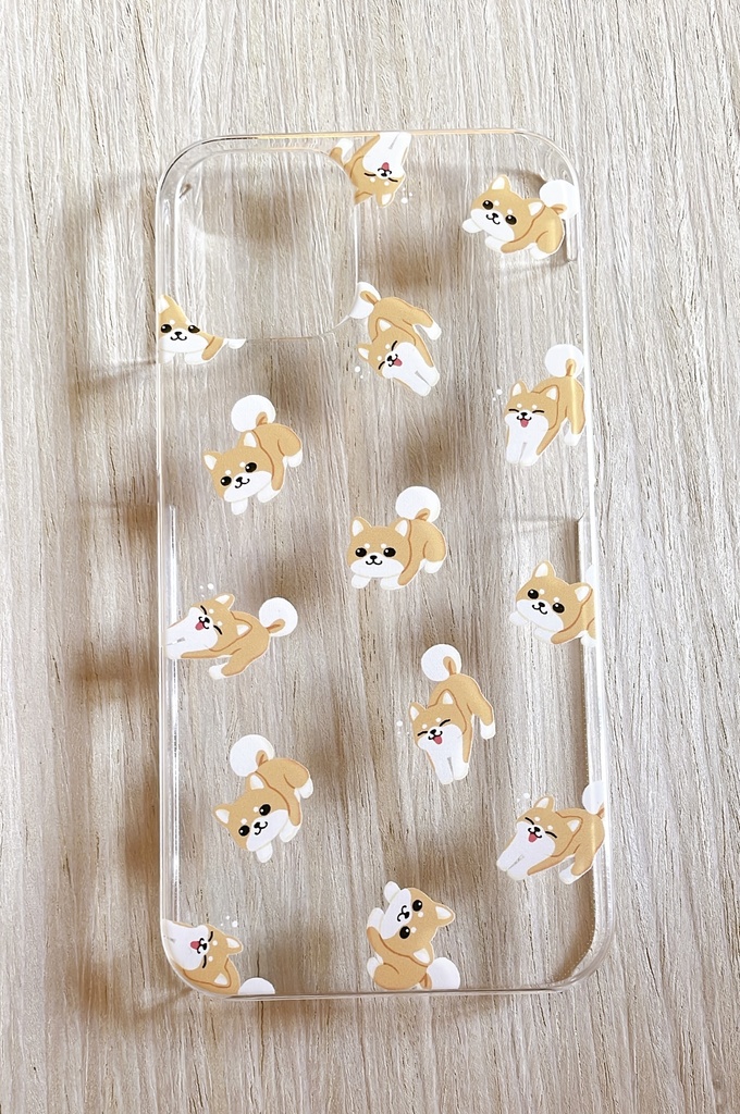 ほぼ全機種対応 柴ちゃんいっぱい スマホケース