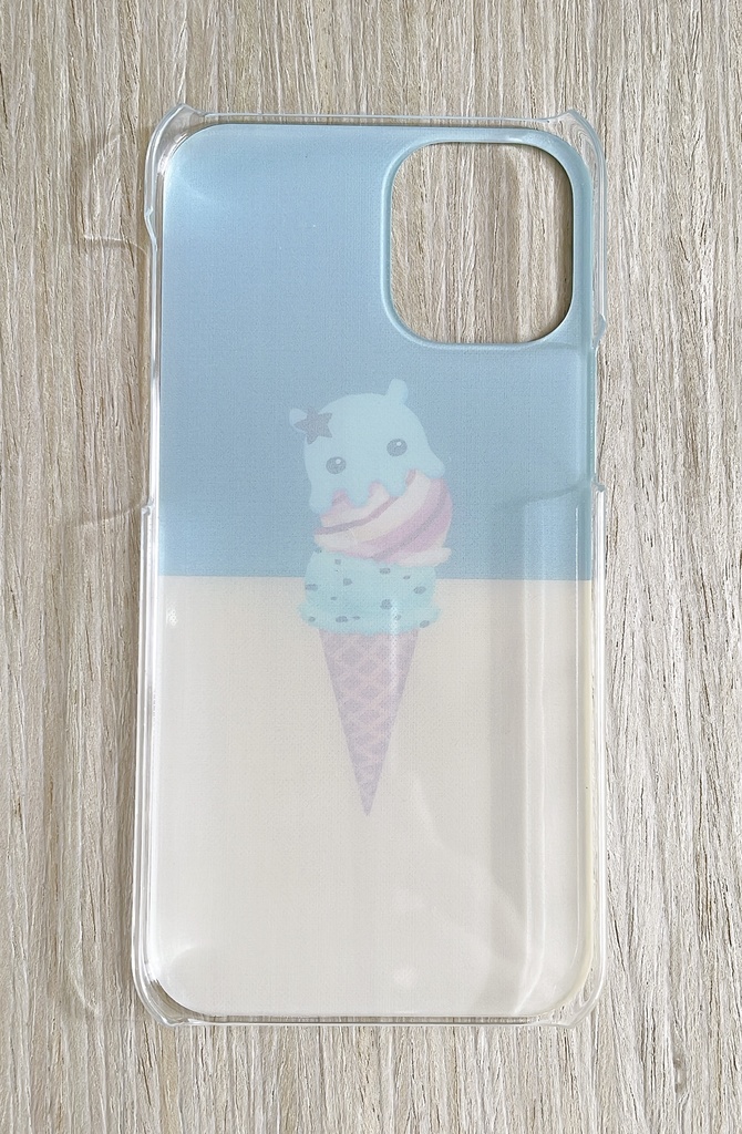 ほぼ全機種対応 メンダコアイス スマホケース