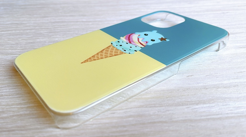 ほぼ全機種対応 メンダコアイス スマホケース