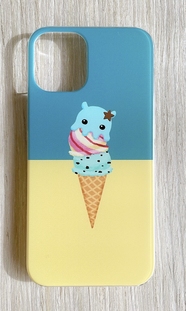 ほぼ全機種対応 メンダコアイス スマホケース