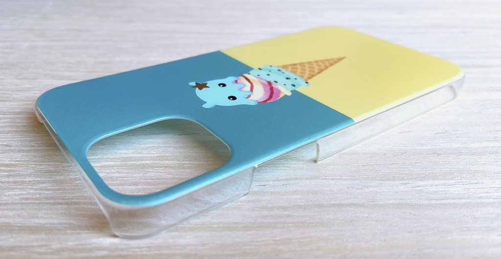 ほぼ全機種対応 メンダコアイス スマホケース