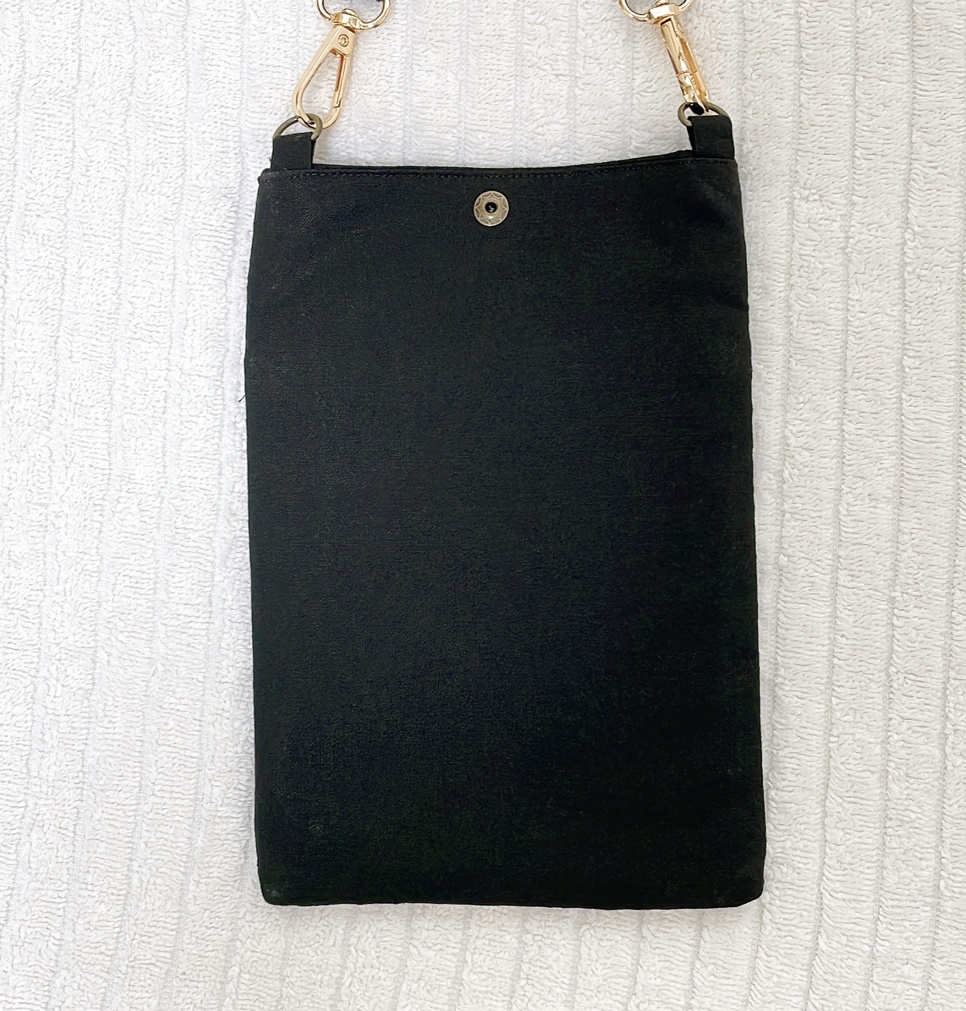 シマエナガ スマホショルダー(花柄)