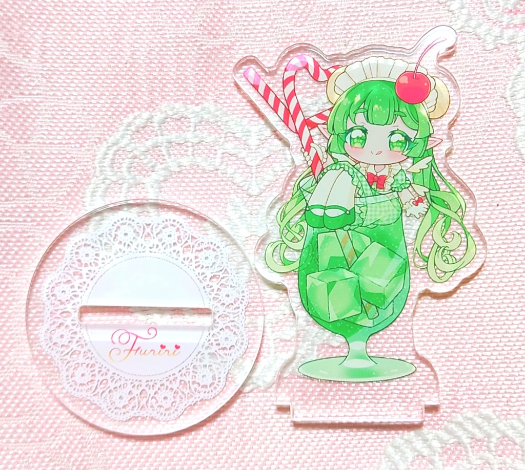 ふりりアクリルスタンド(inメロンソーダ)