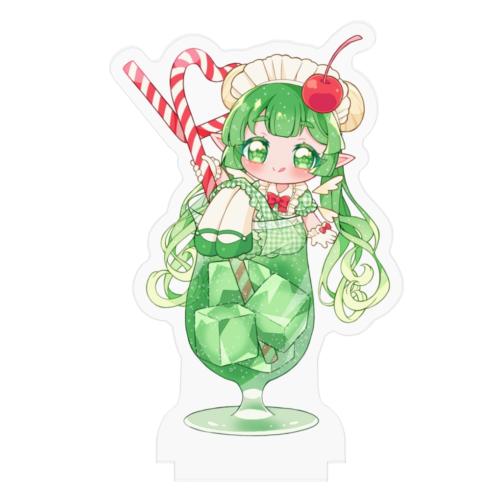 ふりりアクリルスタンド(inメロンソーダ)