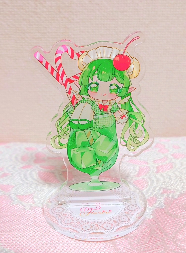 ふりりアクリルスタンド(inメロンソーダ)