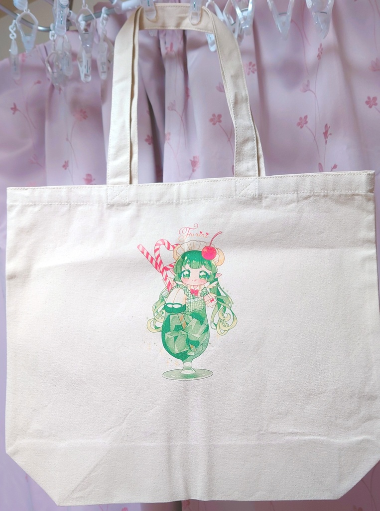 ふりりトートバッグ(絵柄2種)