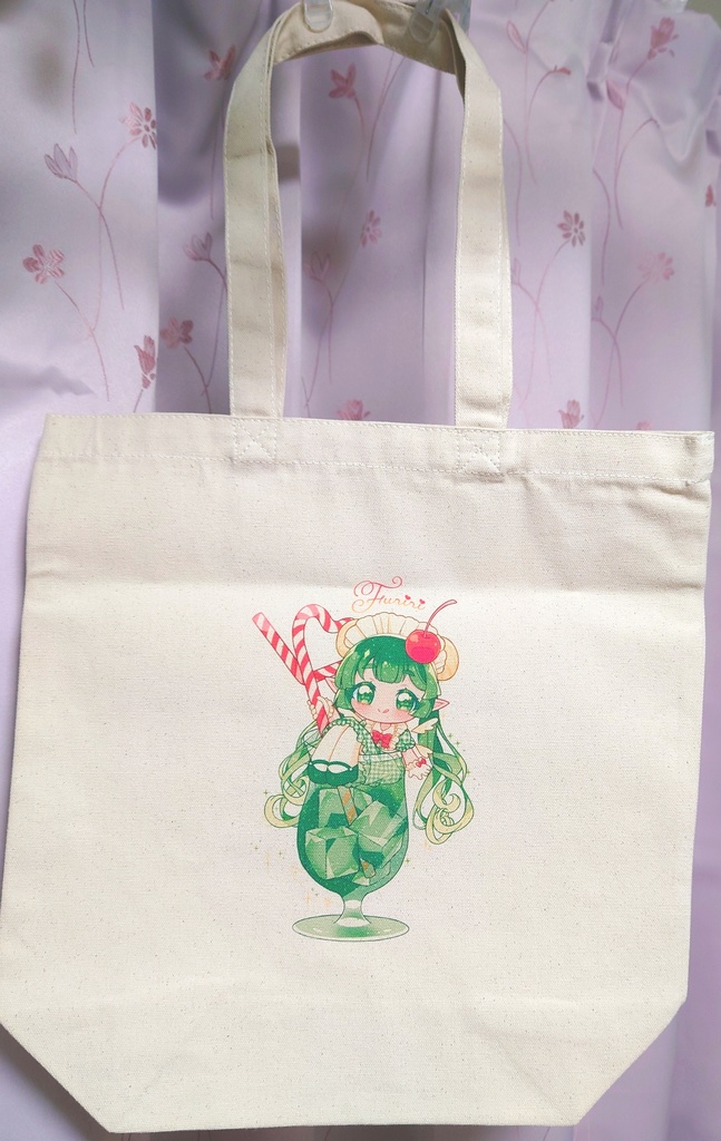 ふりりトートバッグ(絵柄2種)