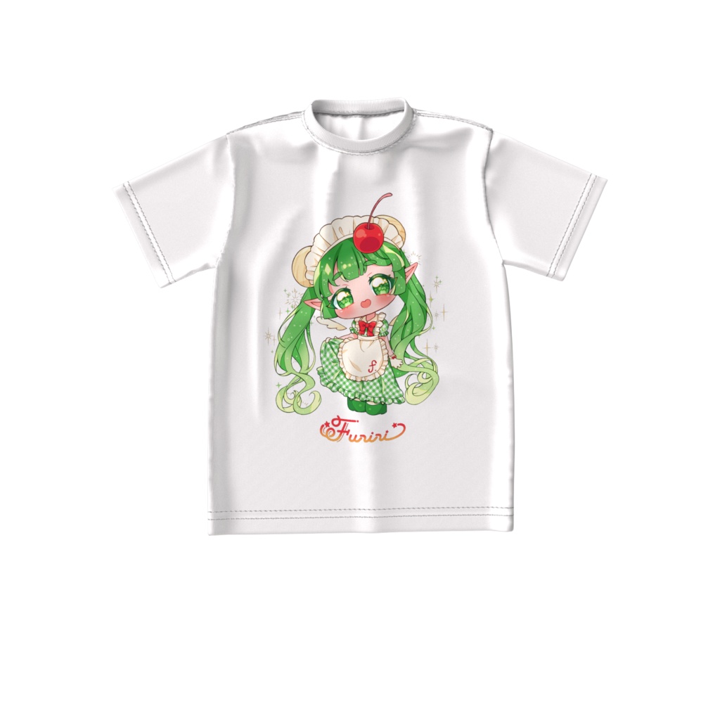ふりりビッグシルエットTシャツ(絵柄2種)