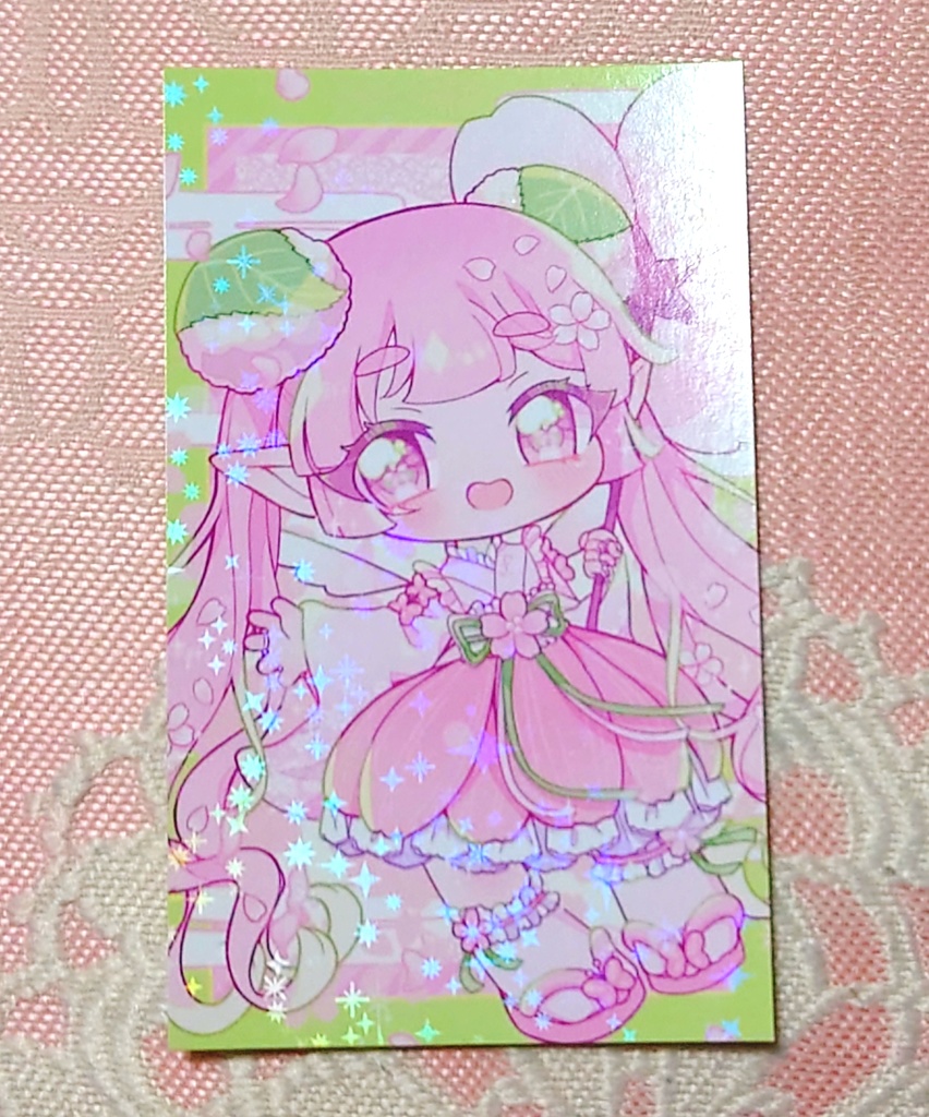 桜ふりり アクリルキーホルダー