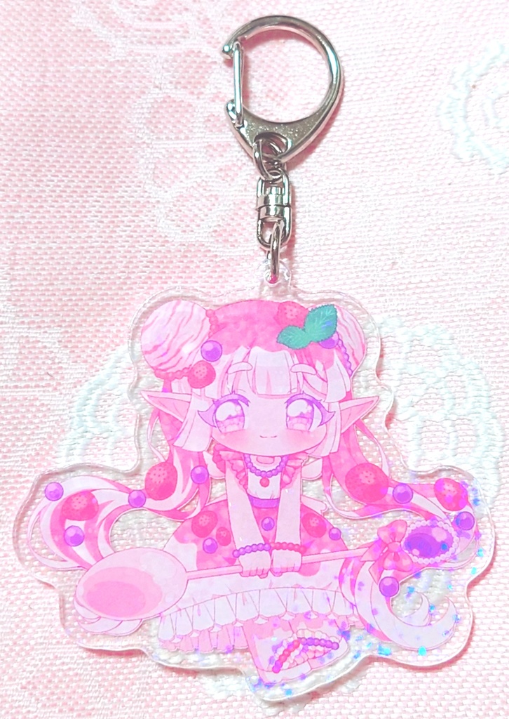 かき氷ふりりアクリルキーホルダー(ホログラム)