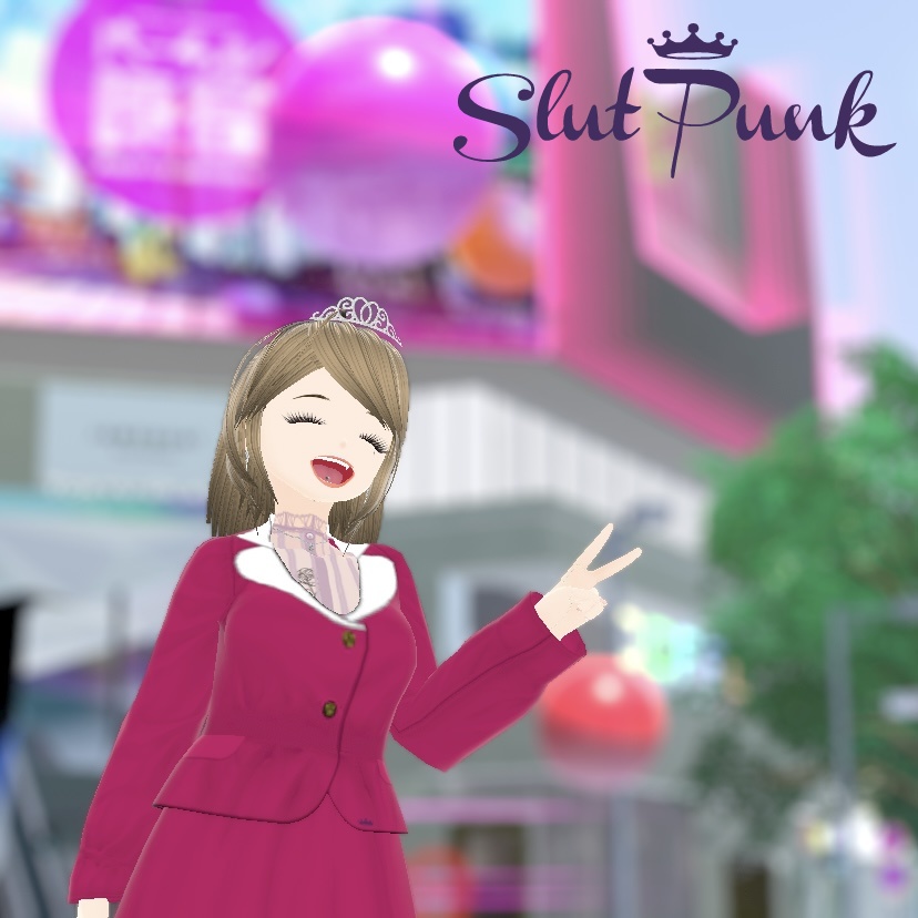 [VRoid] ラブジャケット セットアップ [2022AW] Pink
