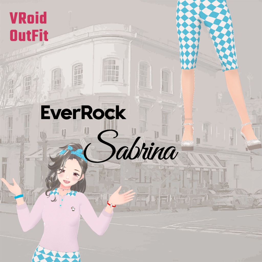 American 50's サブリナパンツ SET