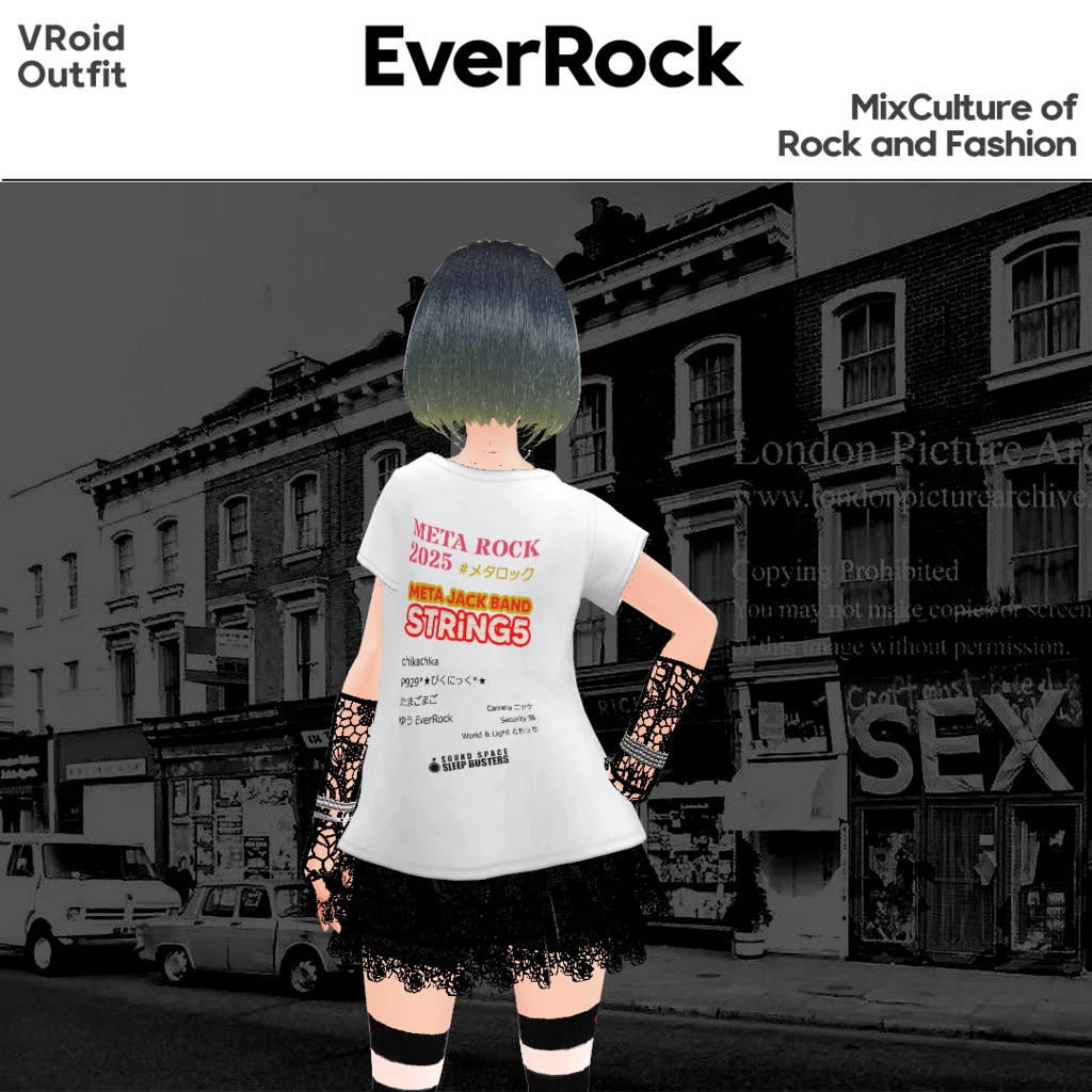 META ROCK 2025 公式フェスTシャツ 1
