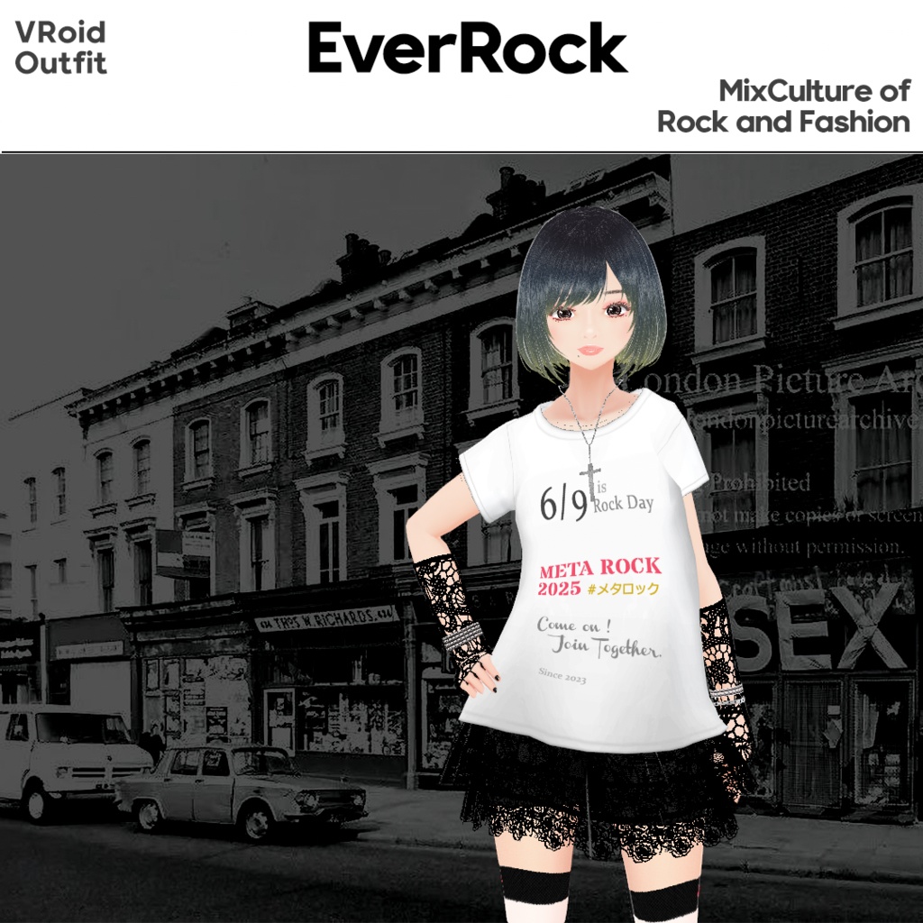 META ROCK 2025 公式フェスTシャツ 1