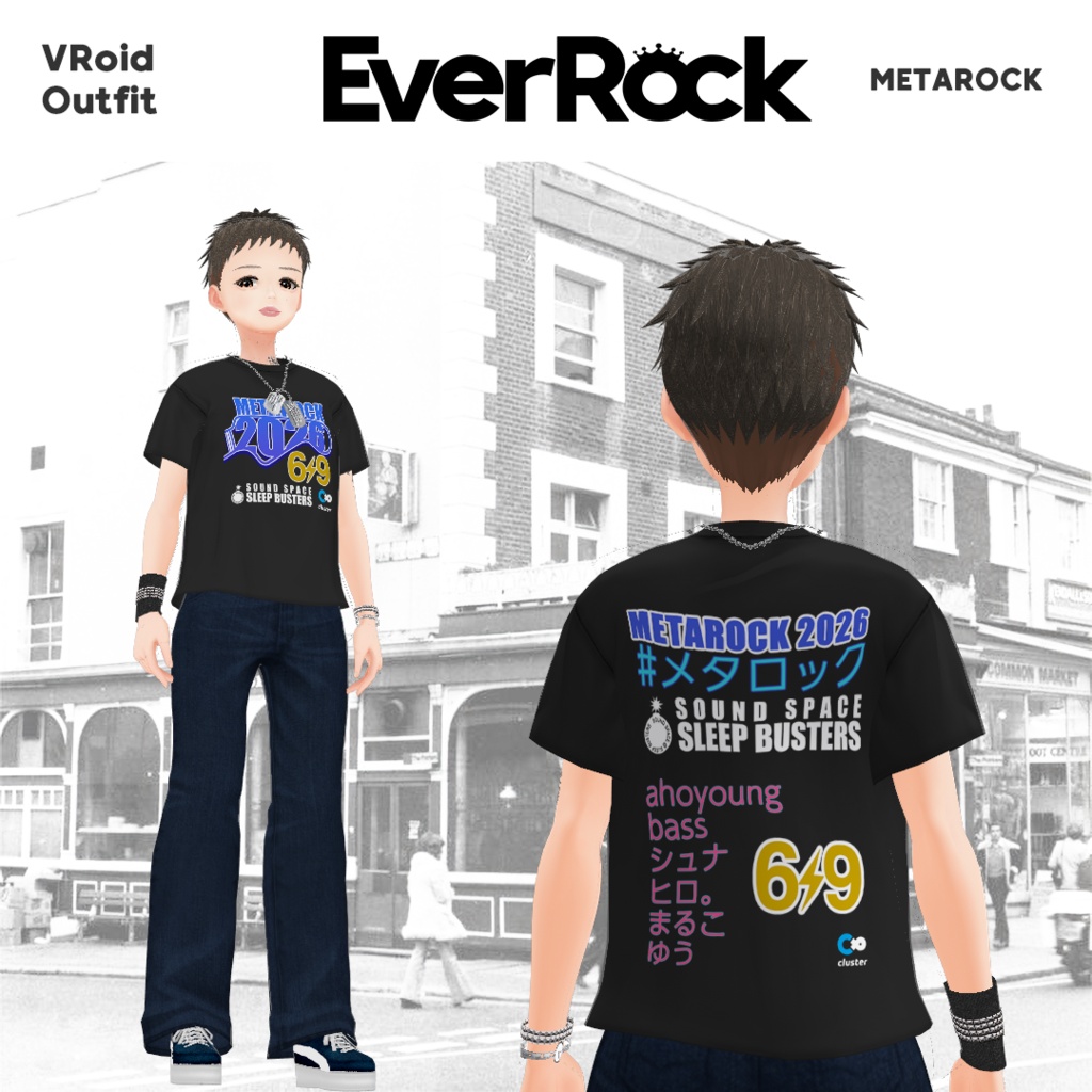 METAROCK 2026 オフィシャルTセット