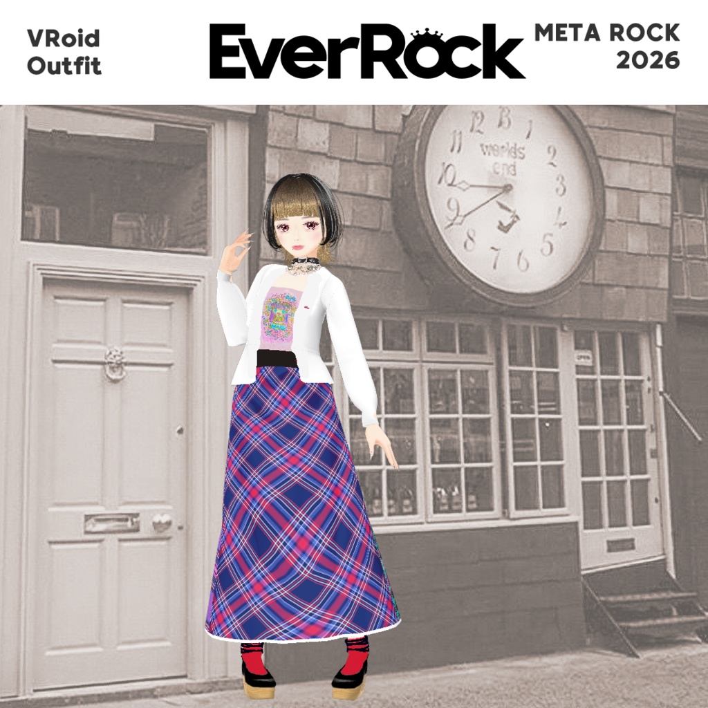METAROCK 2026 LongSkirt Outfit