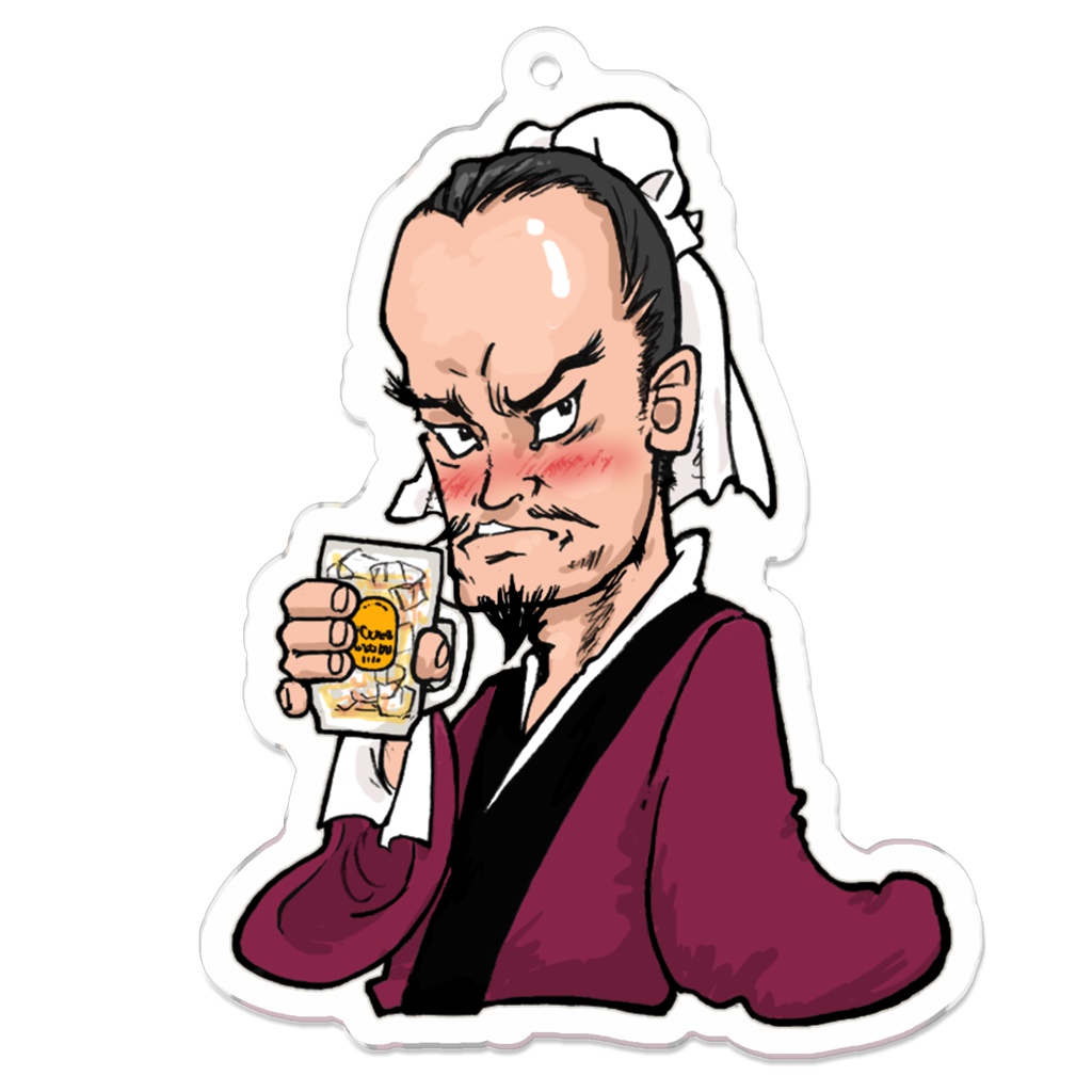 てるてる賈詡照る キーホルダー