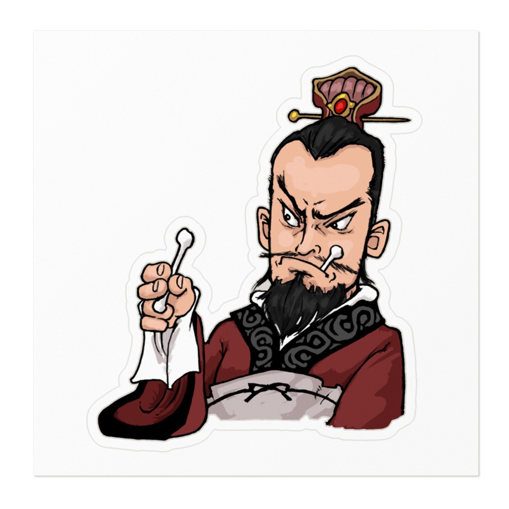 鶏肋曹操 ステッカー