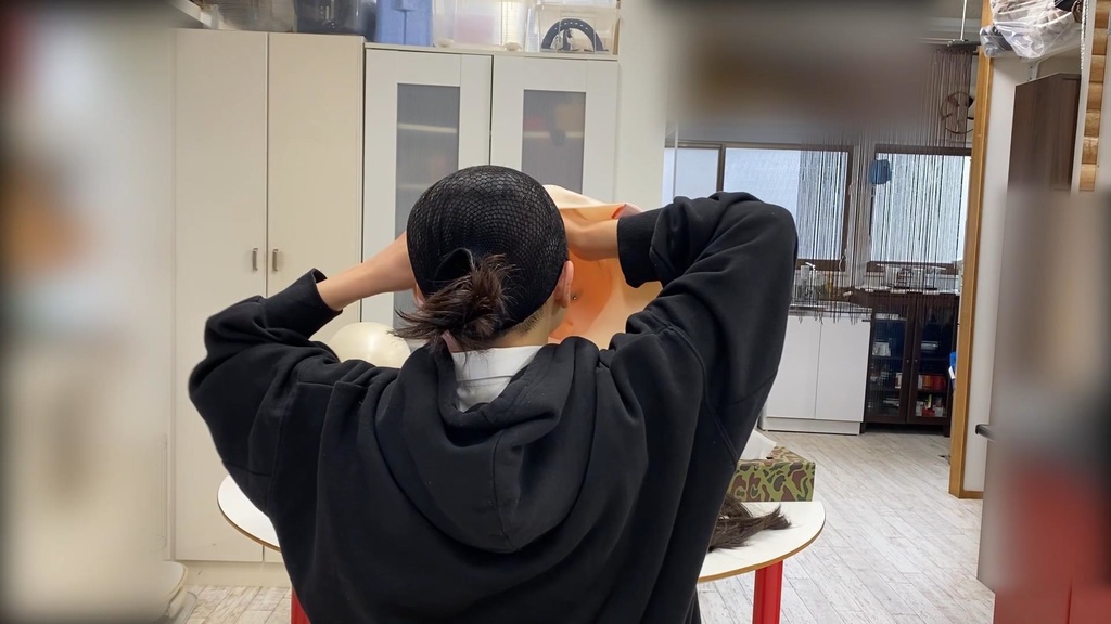 【メイキング】マスクを被ったり、脱いだり(雪/Yuki)