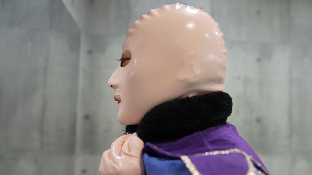 衣装着替え(肌タイツ&ラバータイツ)のメイキング映像(くみっきー・Kumiki)