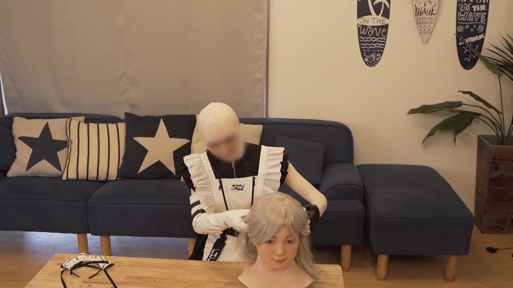 本編モザイクなし&撮影後のマスク脱ぎ(みうぽん・Miupon)