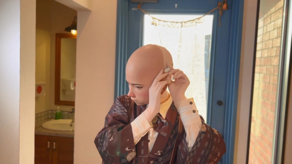 【マスク着脱オフショット】チヒロのカフェ&お外デビュー編