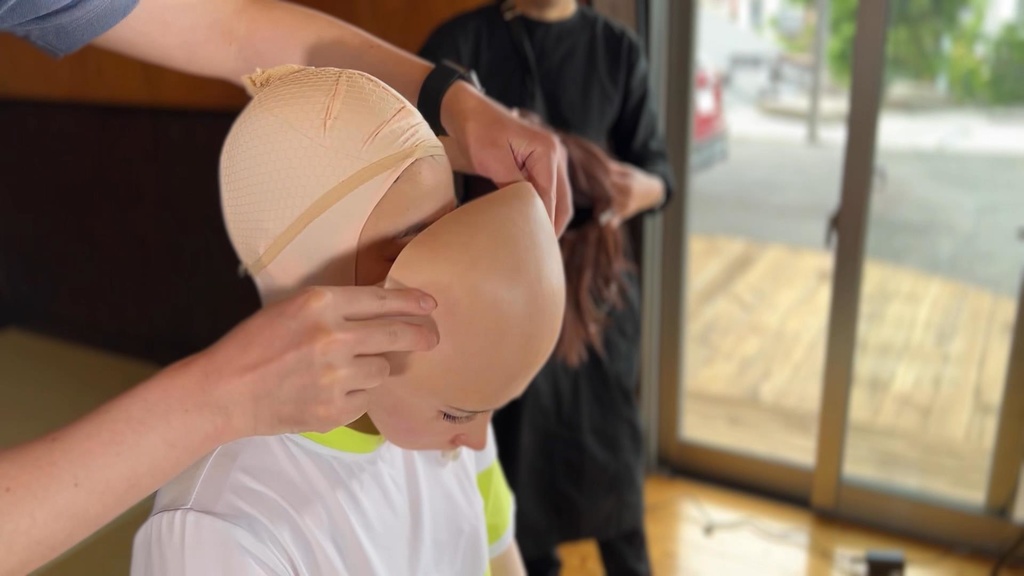 【千と千尋の仕事探し】撮影合間のオフショット 私服バージョン