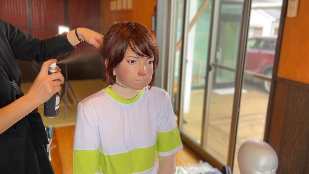 【千と千尋の仕事探し】撮影合間のオフショット 私服バージョン