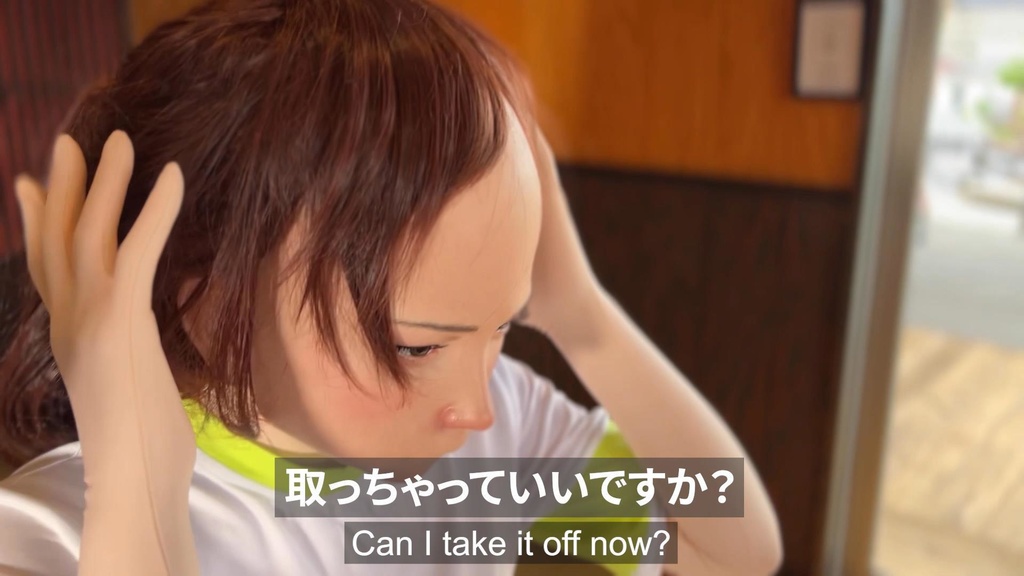 【千と千尋の仕事探し】撮影合間のオフショット 私服バージョン