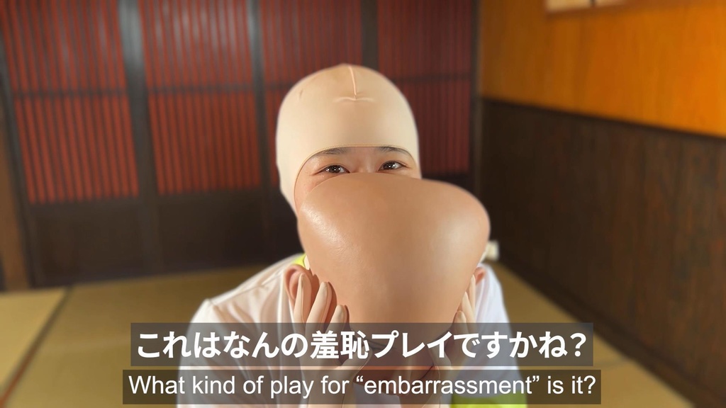 【千と千尋の仕事探し】撮影合間のオフショット 私服バージョン