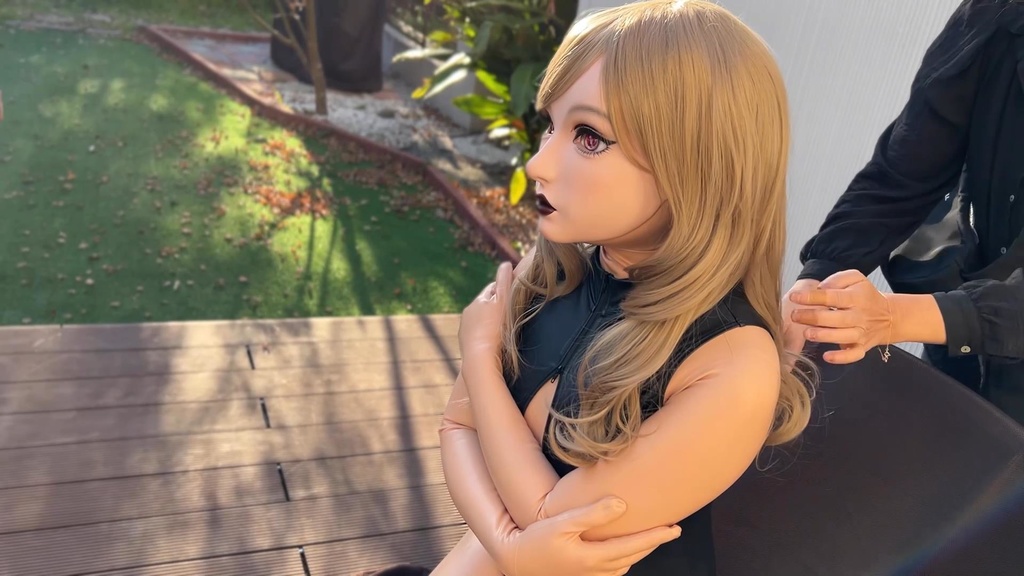 【オフショット】LISAさんラバータイツ初体験編