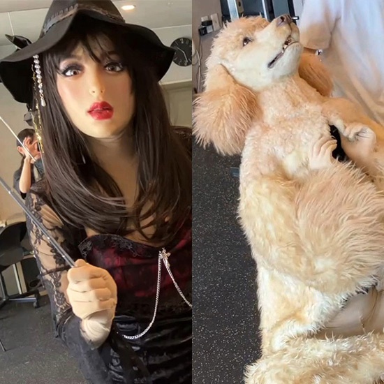 【オフショット】フィメールマスクの生贄＆プーちゃんの撮影断念