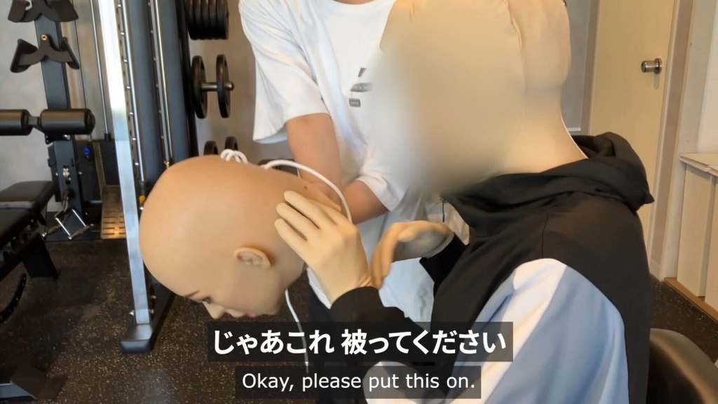 【オフショット】フィメールマスクの生贄&プーちゃんの撮影断念