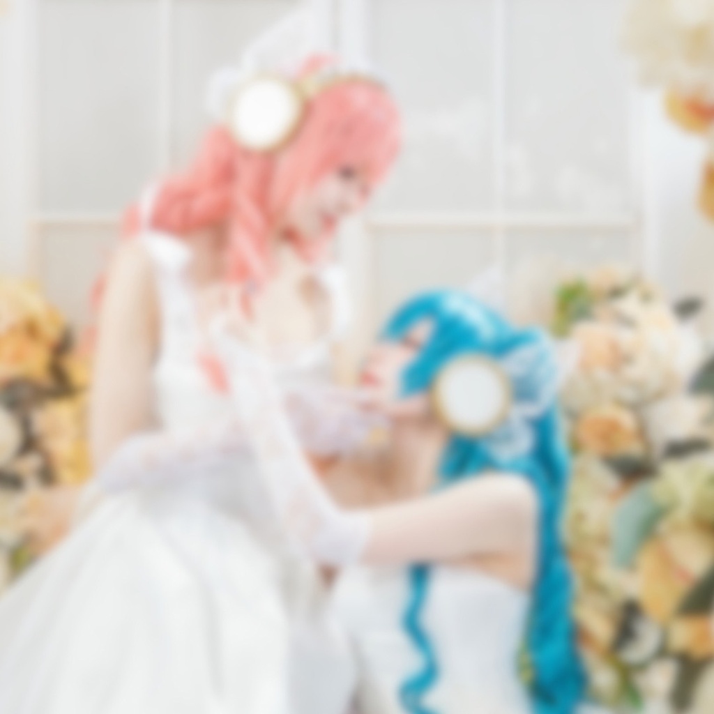 デジタルブロマイド ミク×ルカ(めーぼた)ツーショットver. 3枚セット
