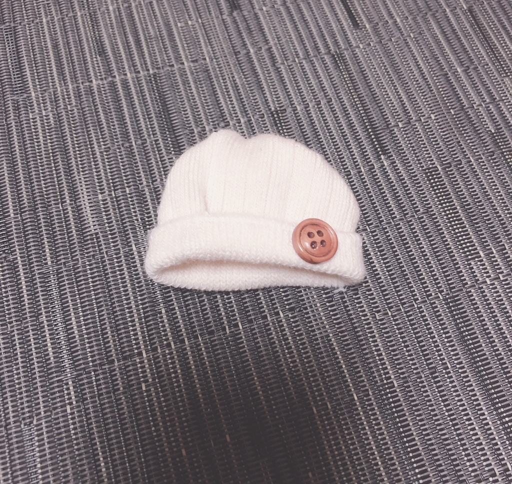 おまんじゅう　お帽子　