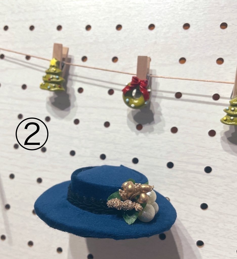 ビロードお帽子