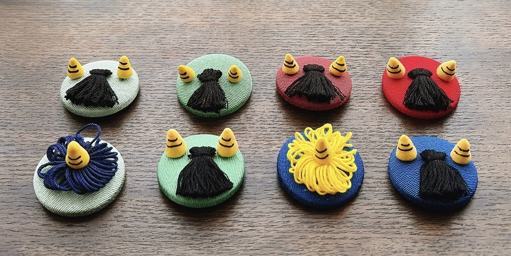 節分のお帽子くじ