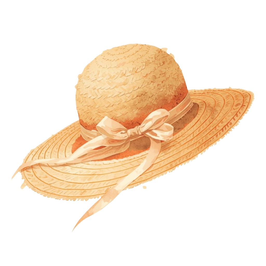 【旅行シリーズ2】水彩アンティーク風クリップアート10点セット|PNG背景透過