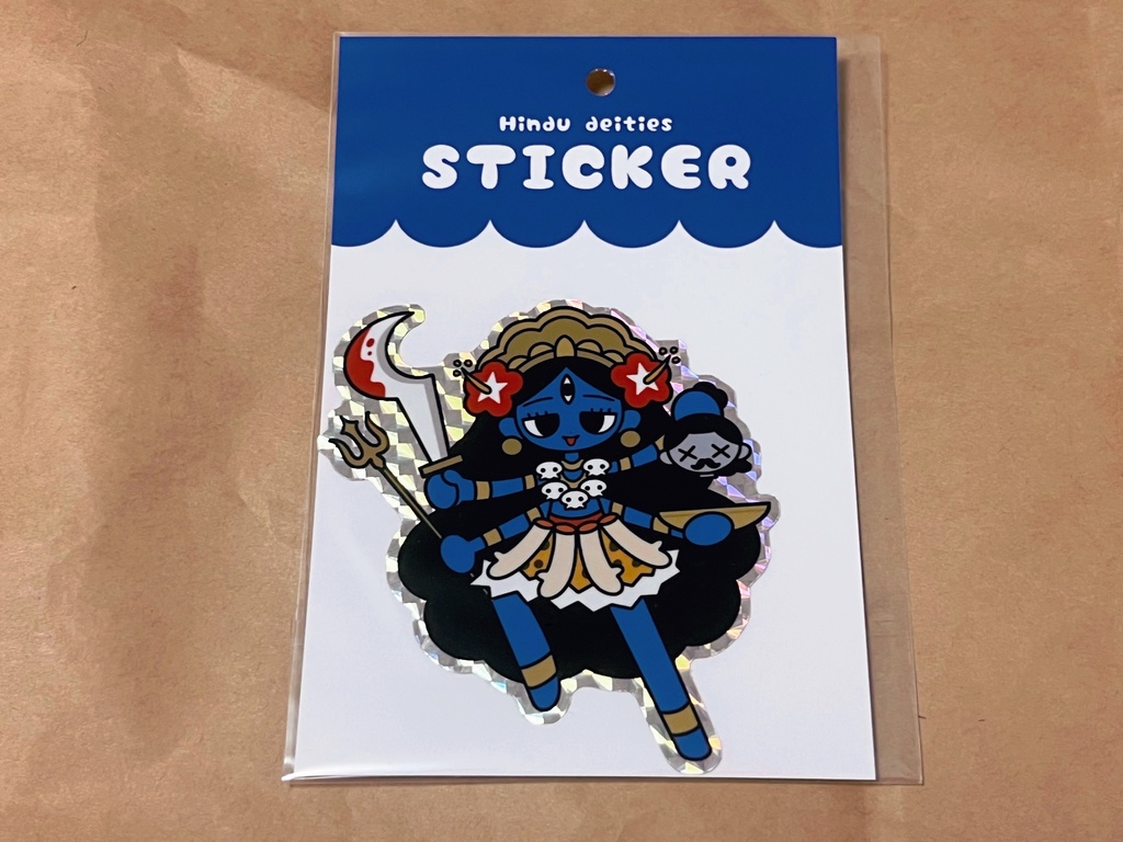 ステッカー②カーリー女神